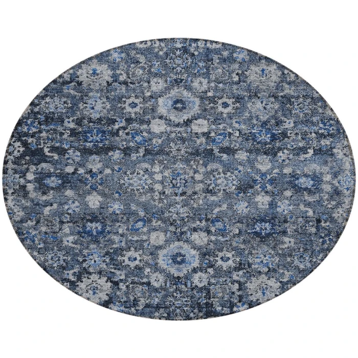 Chantille ACN651 Blue 8' x 8' Rug