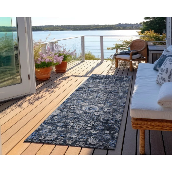 Chantille ACN651 Blue 2'3" x 7'6" Rug