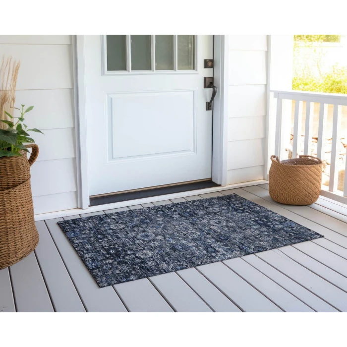 Chantille ACN651 Blue 1'8" x 2'6" Rug