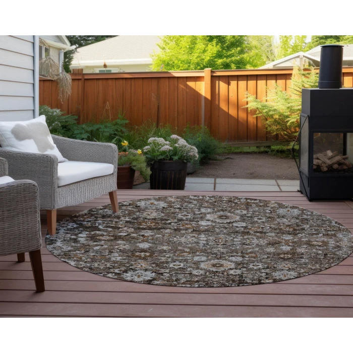 Chantille ACN651 Fudge 8' x 8' Rug