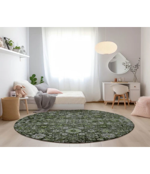 Chantille ACN651 Green 8' x 8' Rug