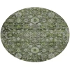 Addison Chantille ACN651 Green 8 ft. x 8 ft. Round Rug