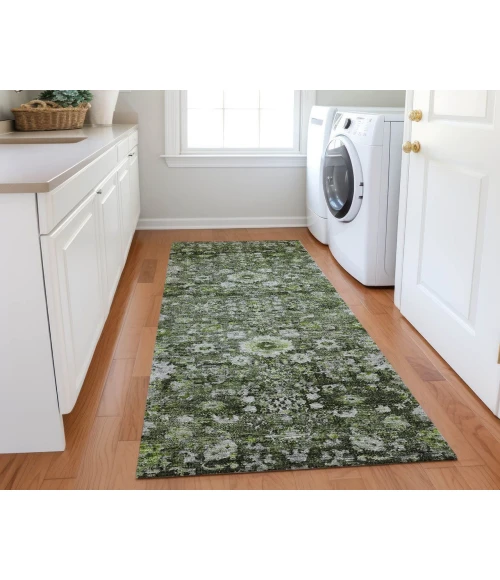 Chantille ACN651 Green 2'3" x 7'6" Rug
