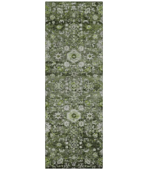 Chantille ACN651 Green 2'3" x 7'6" Rug