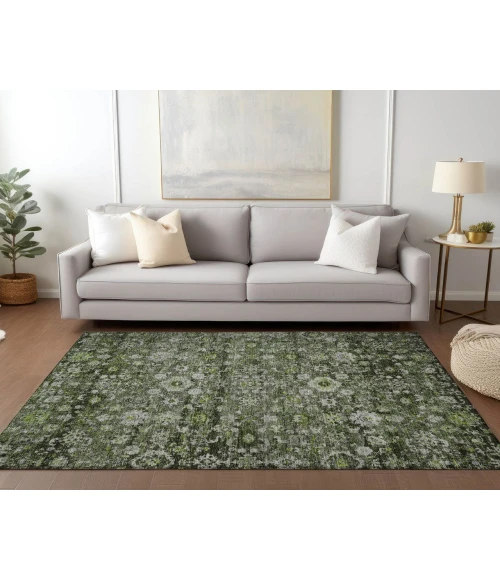 Chantille ACN651 Green 3' x 5' Rug