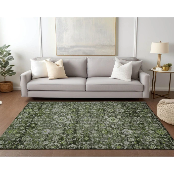 Chantille ACN651 Green 9' x 12' Rug