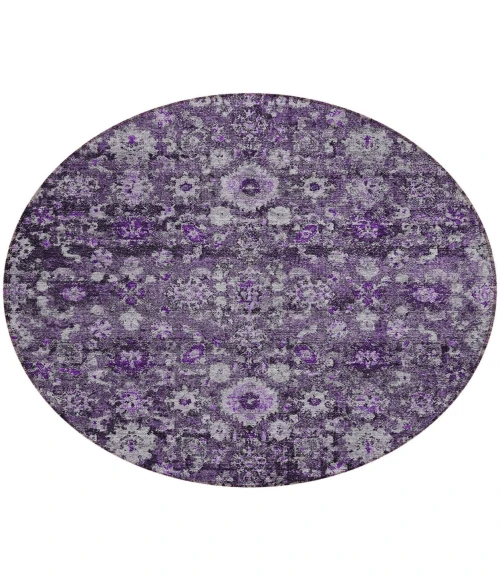 Chantille ACN651 Purple 8' x 8' Rug
