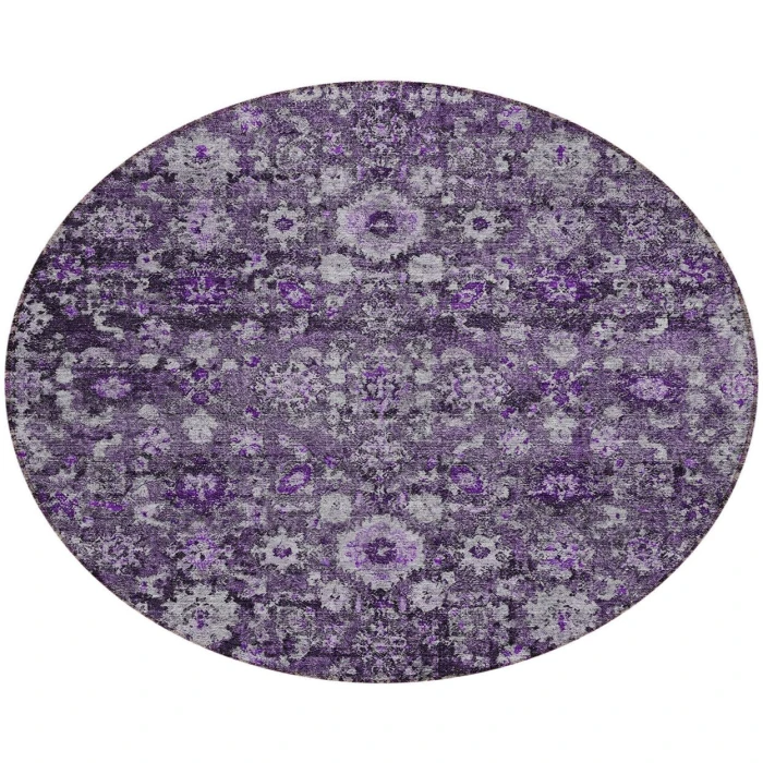 Chantille ACN651 Purple 8' x 8' Rug