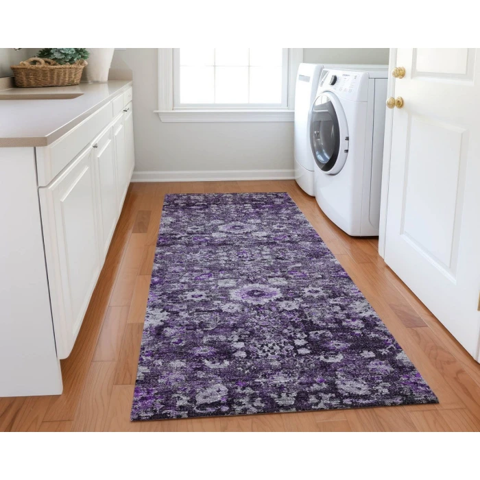 Chantille ACN651 Purple 2'3" x 7'6" Rug