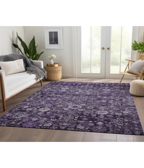 Chantille ACN651 Purple 5' x 7'6" Rug