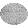 Addison Chantille ACN651 Silver 8 ft. x 8 ft. Round Rug