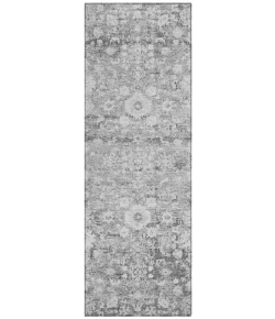 Addison Chantille ACN651 Silver 2 ft. 3 in. x 7 ft. 6 in. Runner Rug