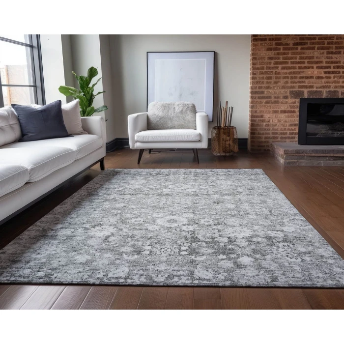 Chantille ACN651 Silver 2'6" x 3'10" Rug