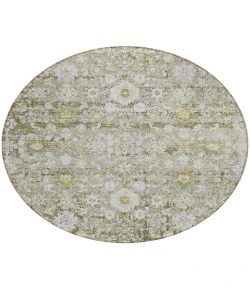 Addison Chantille ACN651 Taupe 8 ft. x 8 ft. Round Rug