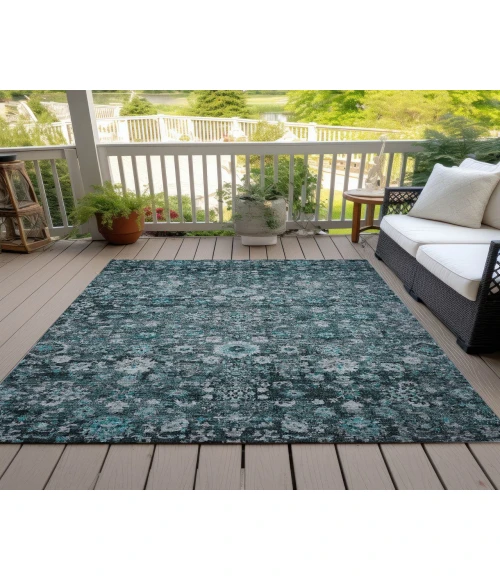 Chantille ACN651 Teal 3' x 5' Rug