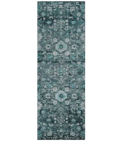Addison Chantille ACN651 Teal 2 ft. 3 in. x 7 ft. 6 in. Runner Rug