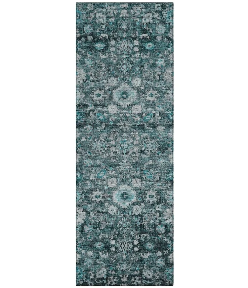 Chantille ACN651 Teal 2'3" x 7'6" Rug