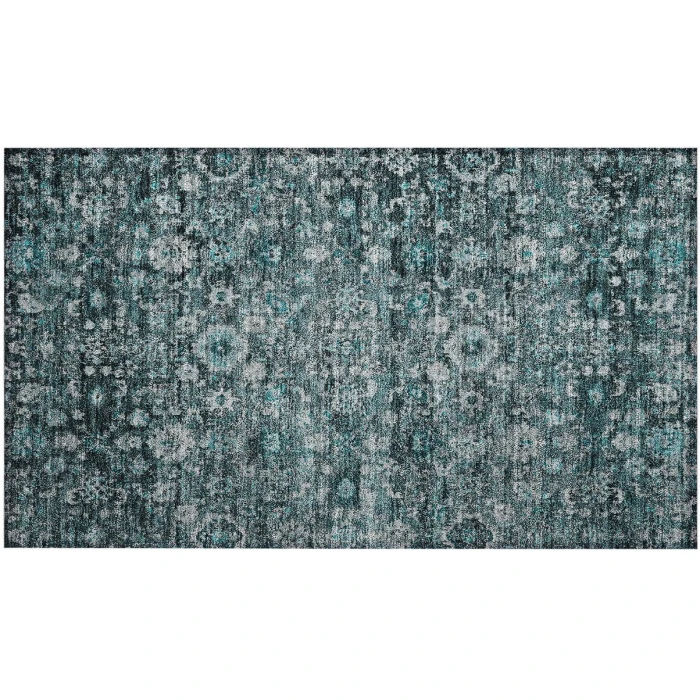 Chantille ACN651 Teal 1'8" x 2'6" Rug