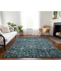 Chantille ACN651 Teal 3' x 5' Rug