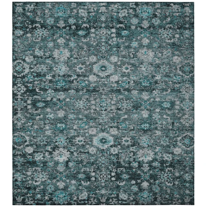 Chantille ACN651 Teal 2'6" x 3'10" Rug