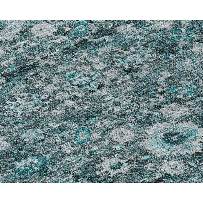 Chantille ACN651 Teal 2'6" x 3'10" Rug