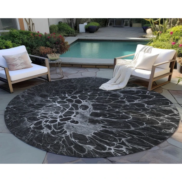 Chantille ACN652 Charcoal 8' x 8' Rug