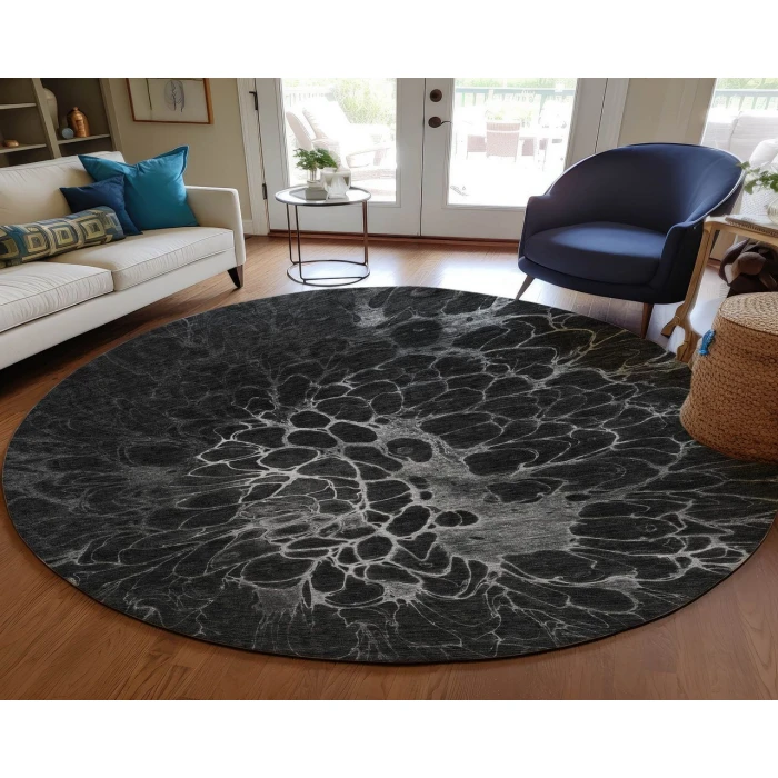 Chantille ACN652 Charcoal 8' x 8' Rug