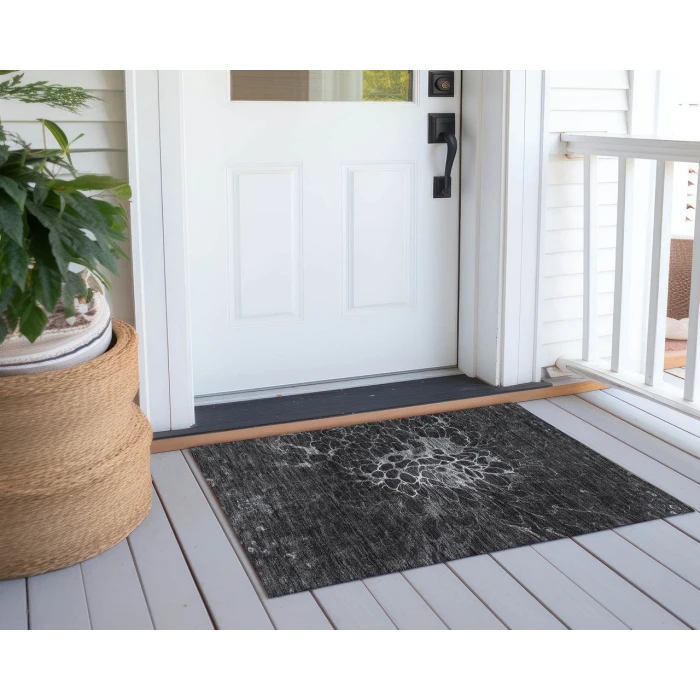 Chantille ACN652 Charcoal 1'8" x 2'6" Rug