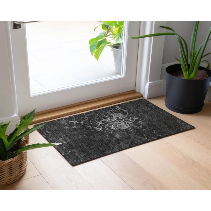 Chantille ACN652 Charcoal 1'8" x 2'6" Rug