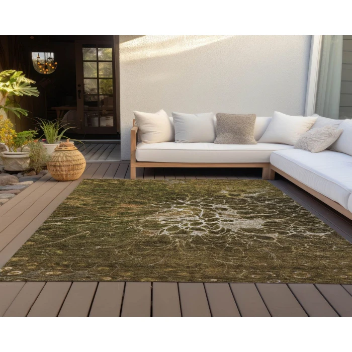 Chantille ACN652 Chocolate 2'6" x 3'10" Rug