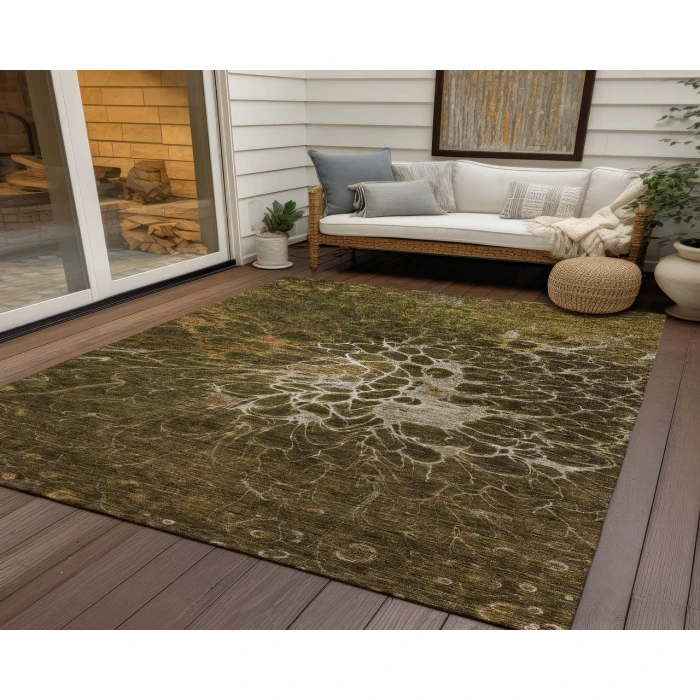 Chantille ACN652 Chocolate 2'6" x 3'10" Rug
