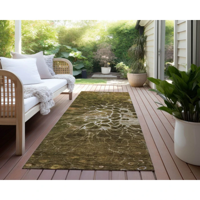 Chantille ACN652 Chocolate 2'3" x 7'6" Rug