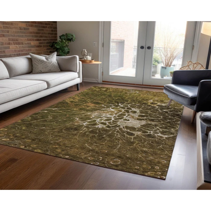 Chantille ACN652 Chocolate 2'6" x 3'10" Rug