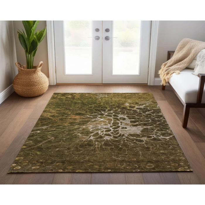 Chantille ACN652 Chocolate 2'6" x 3'10" Rug