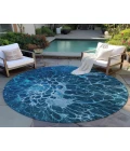 Chantille ACN652 Navy 8' x 8' Rug
