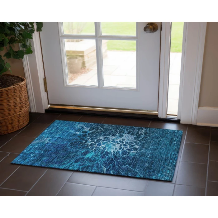 Chantille ACN652 Navy 1'8" x 2'6" Rug