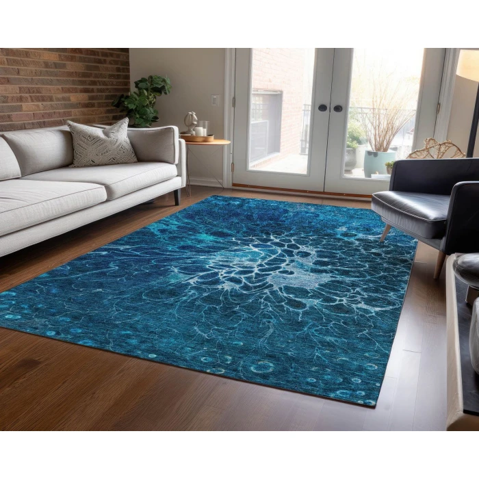 Chantille ACN652 Navy 2'6" x 3'10" Rug