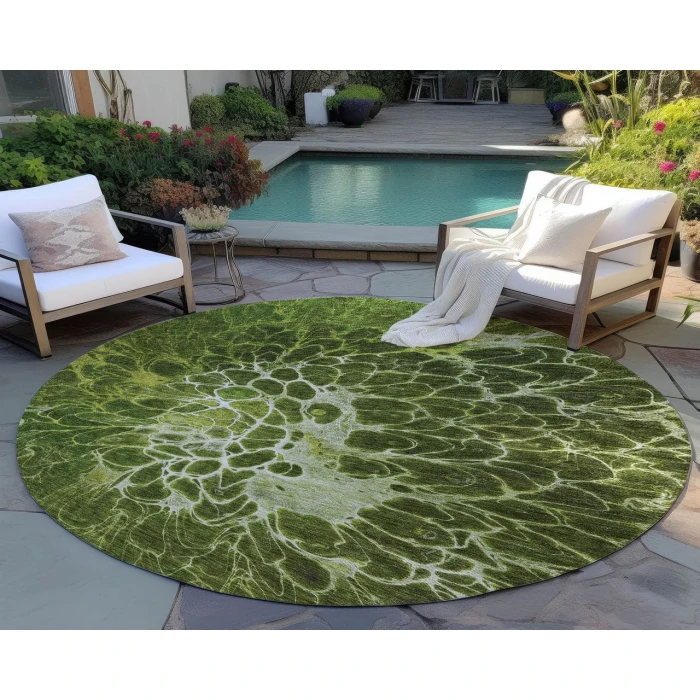 Chantille ACN652 Olive 8' x 8' Rug