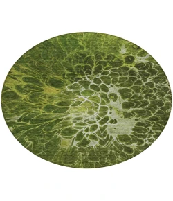 Addison Chantille ACN652 Olive 8 ft. x 8 ft. Round Rug