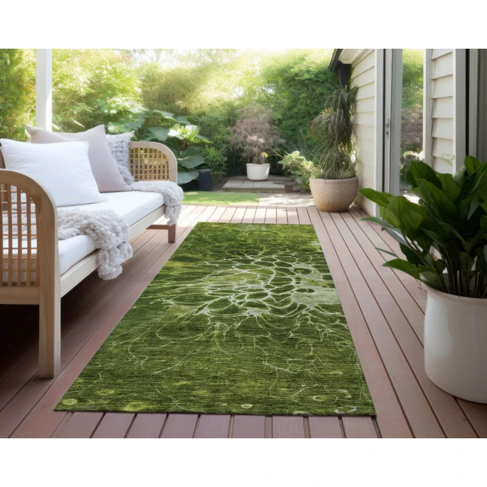 Chantille ACN652 Olive 2'3" x 7'6" Rug
