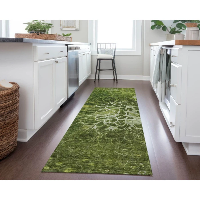 Chantille ACN652 Olive 2'3" x 7'6" Rug