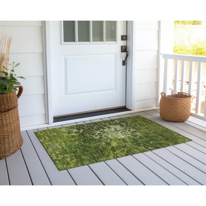 Chantille ACN652 Olive 1'8" x 2'6" Rug