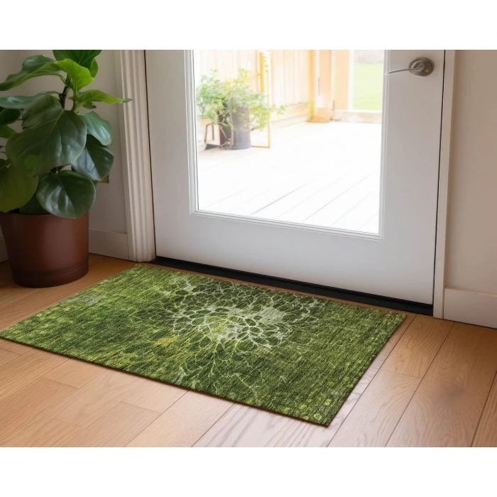 Chantille ACN652 Olive 1'8" x 2'6" Rug