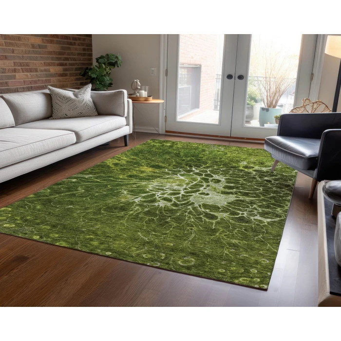 Chantille ACN652 Olive 2'6" x 3'10" Rug