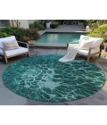 Chantille ACN652 Teal 8' x 8' Rug