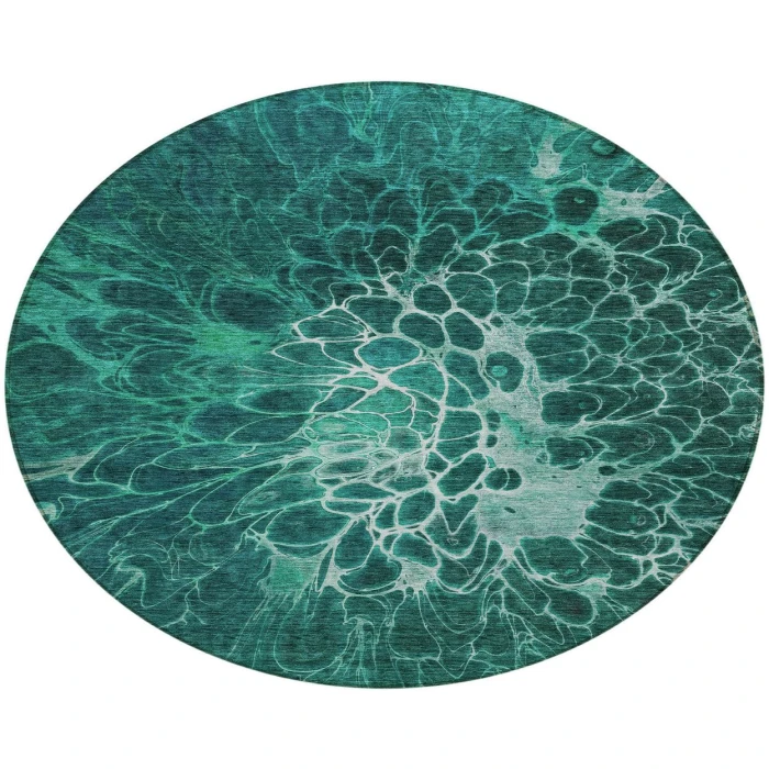 Chantille ACN652 Teal 8' x 8' Rug