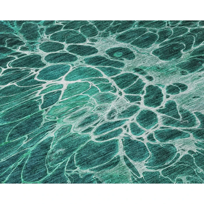 Chantille ACN652 Teal 2'6" x 3'10" Rug