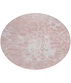 Addison Chantille ACN653 Pink 8 ft. x 8 ft. Round Rug