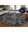 Chantille ACN654 Black 8' x 8' Rug