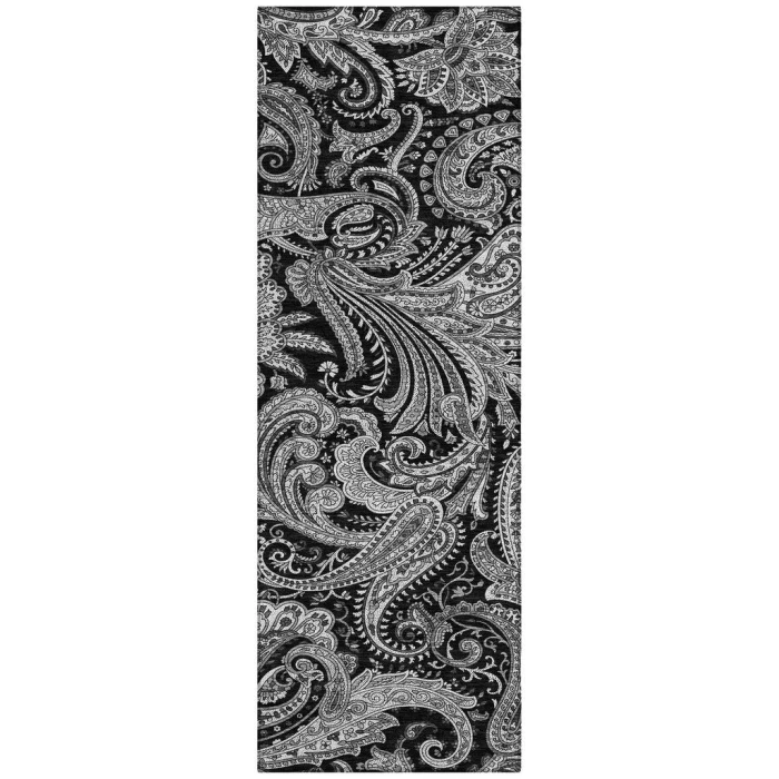 Chantille ACN654 Black 2'3" x 7'6" Rug